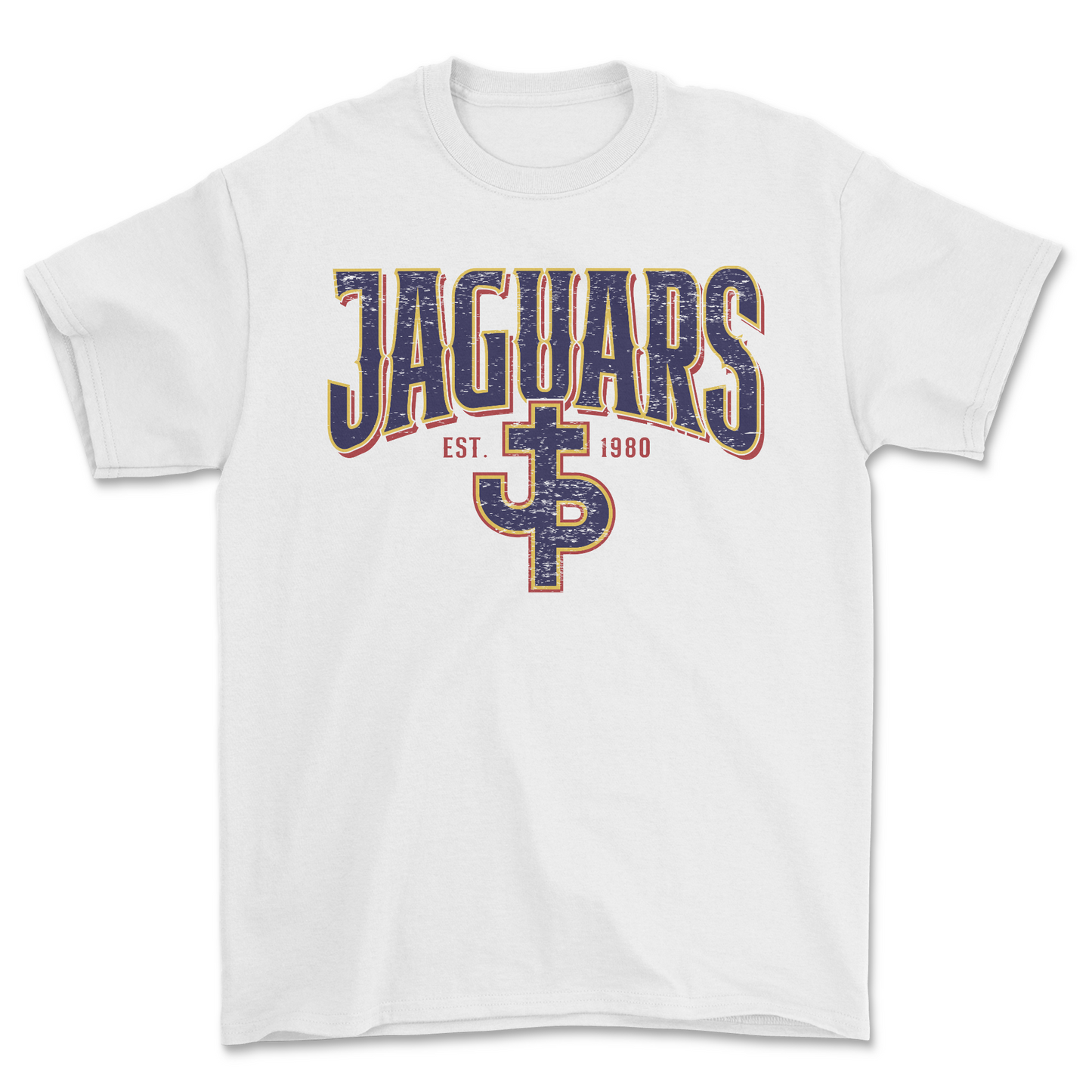 PJP 203 Jaguars Distressed Unisex T-Shirt
