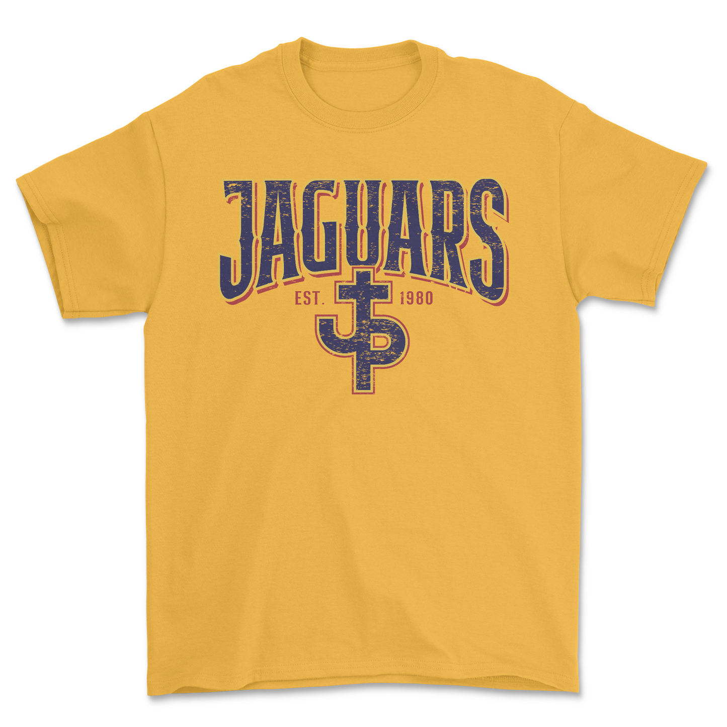 PJP 203 Jaguars Distressed Unisex T-Shirt