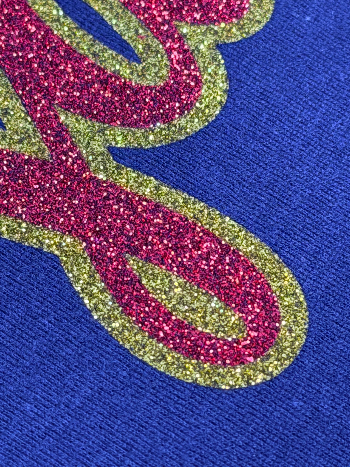 PJP Jaguars Glitter Logo Red and Gold