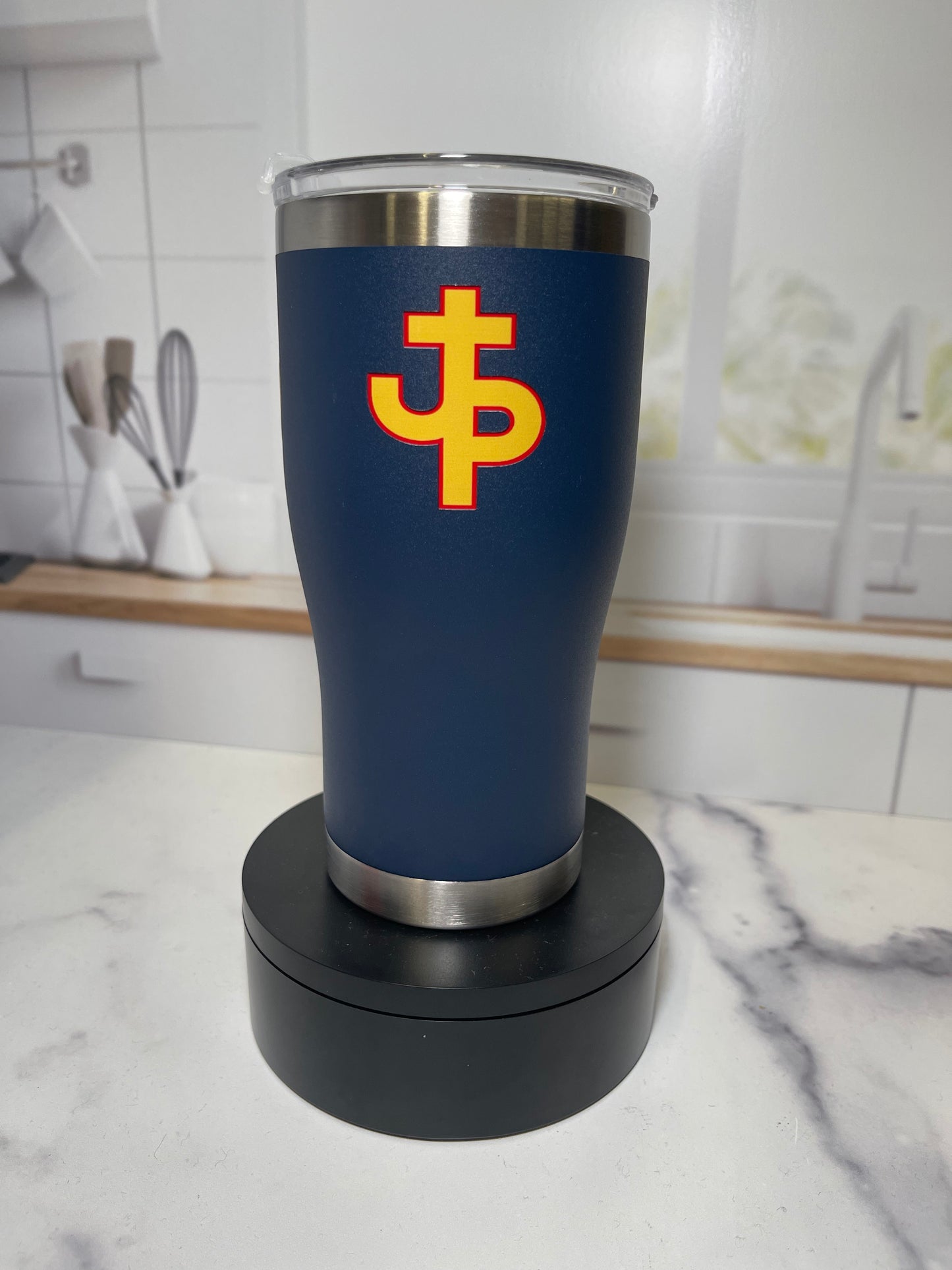 PJP Navy 30oz Tumbler UV Print
