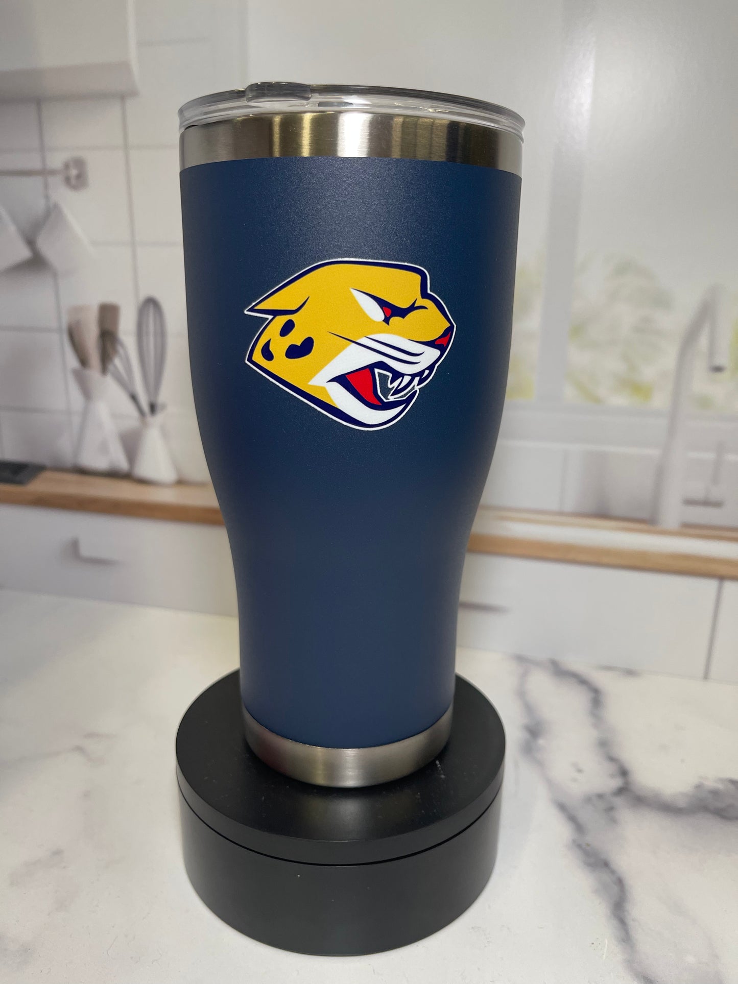 PJP Navy 30oz Tumbler UV Print