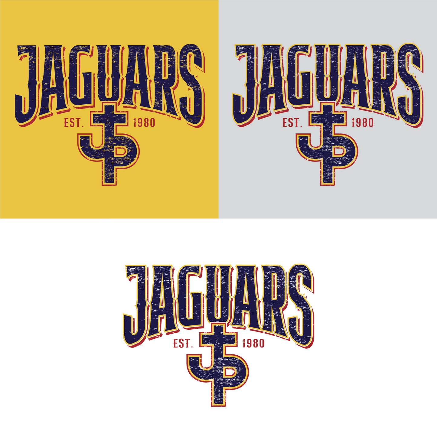 PJP Jaguars Distressed Unisex T-Shirt