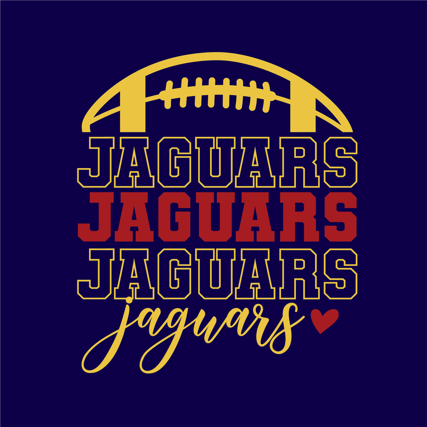 PJP Football Jaguars Unisex T-Shirt