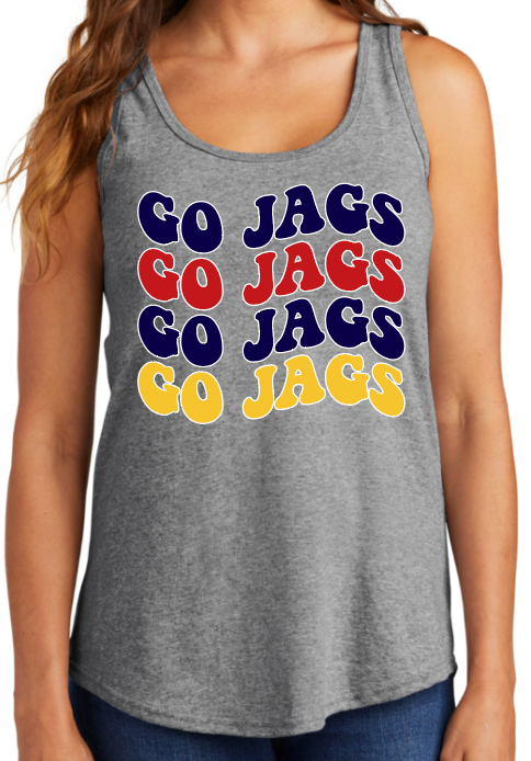 PJP 101 Go Jags Ladies Tank Top