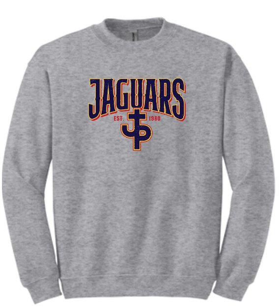 PJP 306 Jaguars Distressed Unisex Sweat Shirt