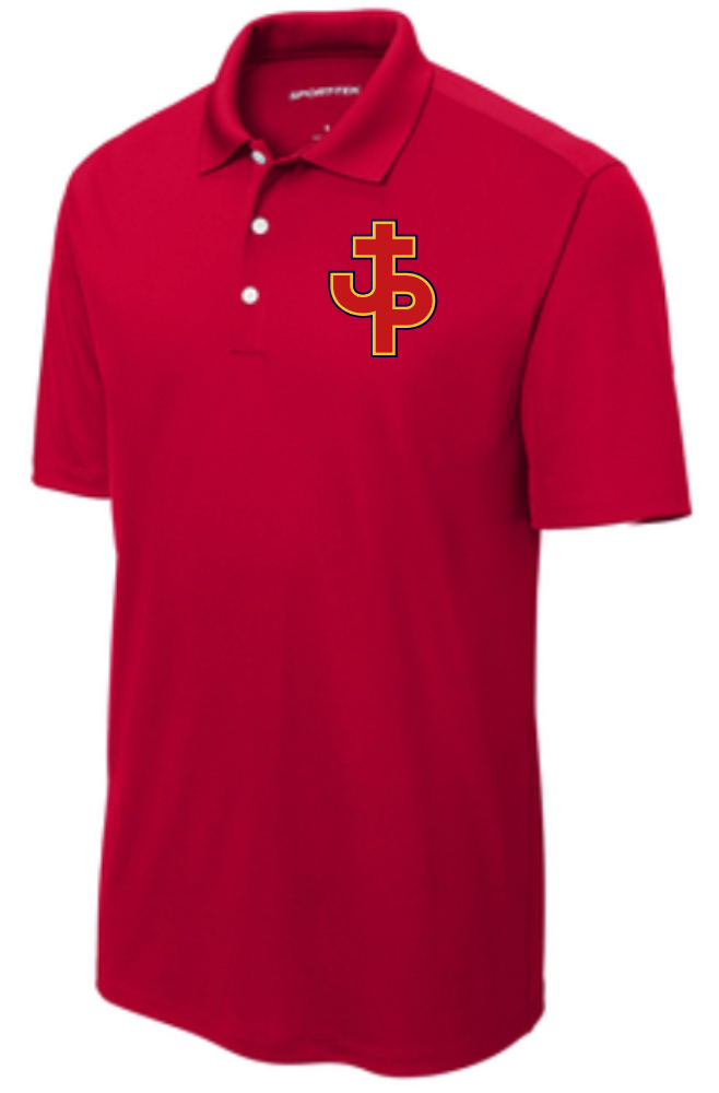 PJP 603 Unisex Polo Red Logo
