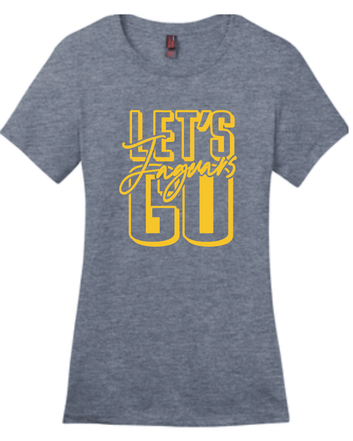 PJP 122 Go Jaguars Ladies T-Shirt