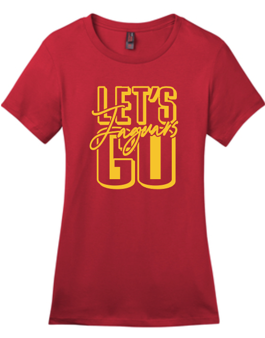 PJP 122 Go Jaguars Ladies T-Shirt