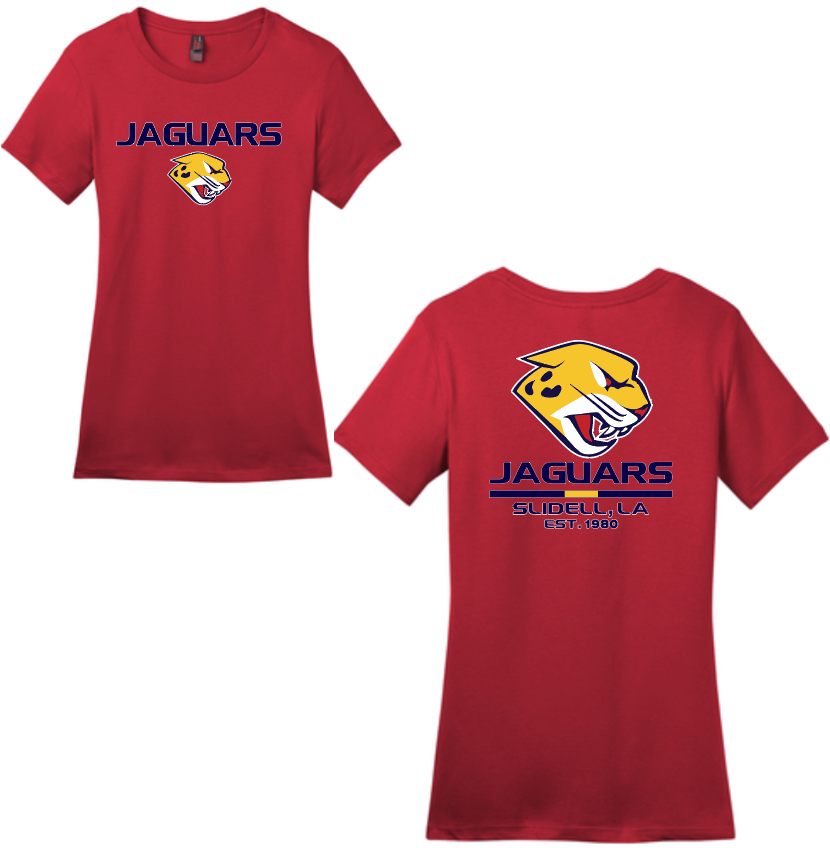 PJP 128 Jaguars Slidell Laides T Shirt