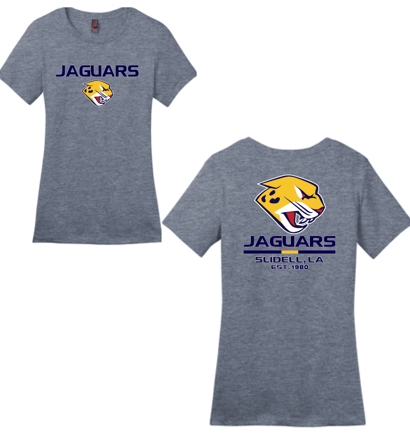 PJP 128 Jaguars Slidell Laides T Shirt