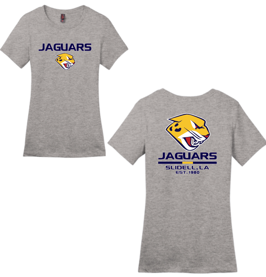 PJP 128 Jaguars Slidell Laides T Shirt