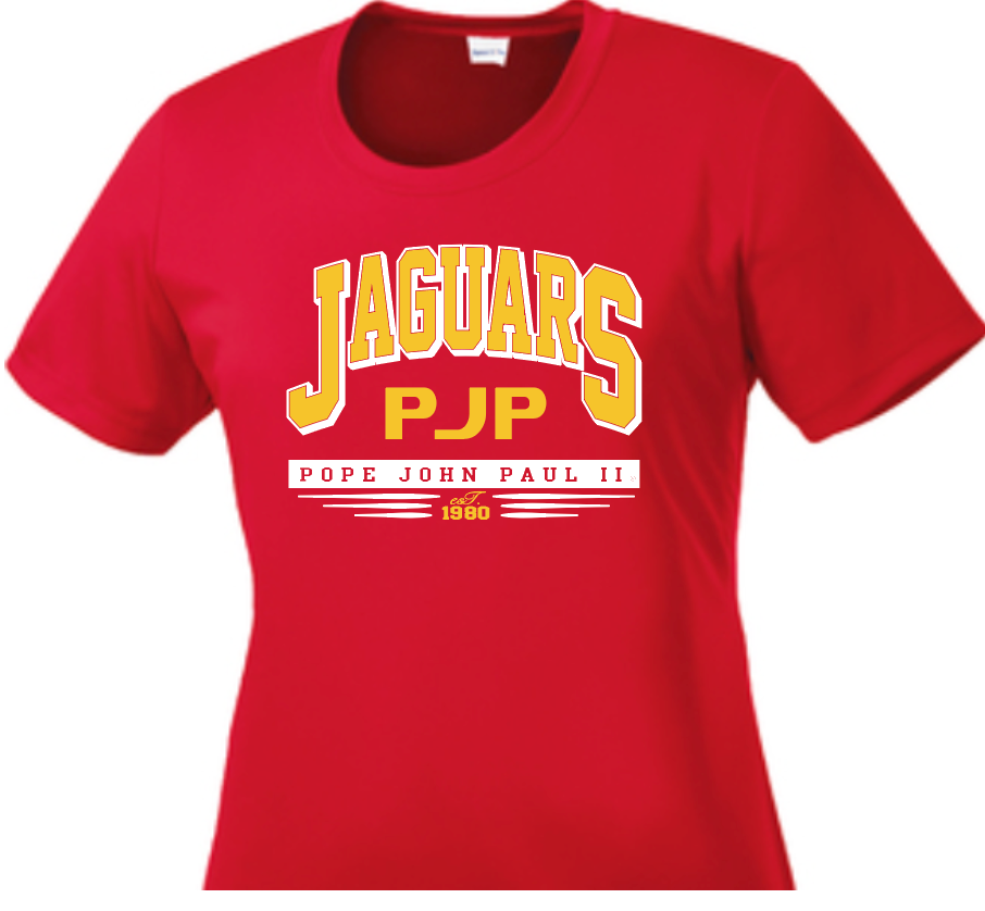 PJP 131 Jaguars ladies Poly T Shirt