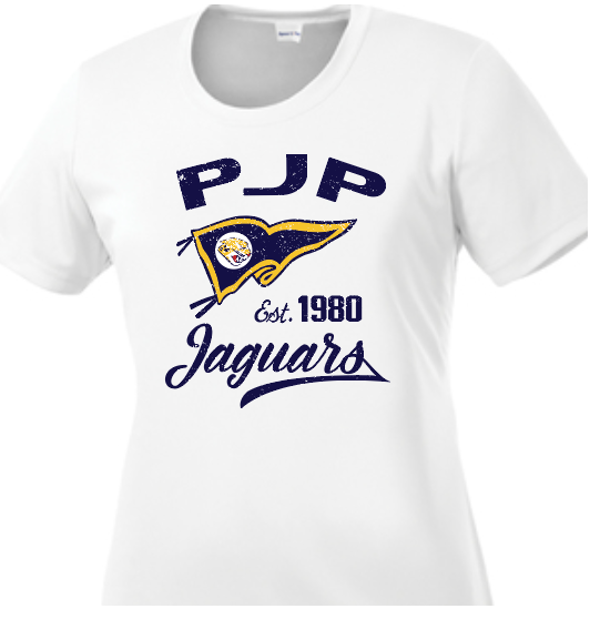 PJP 135 PJP Pennant Ladies Poly T Shirt