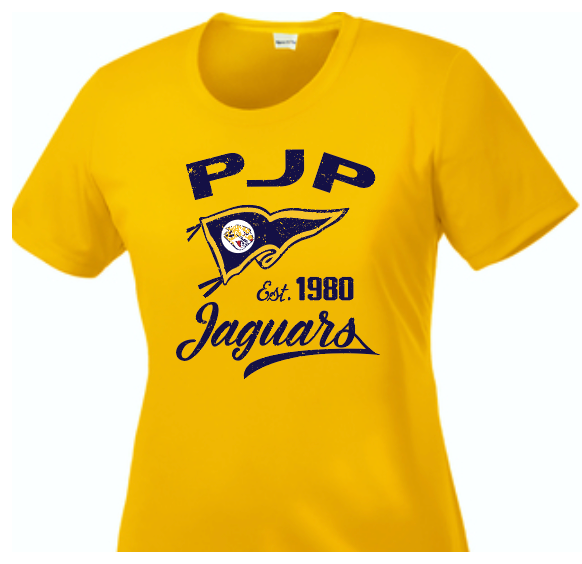 PJP 135 PJP Pennant Ladies Poly T Shirt