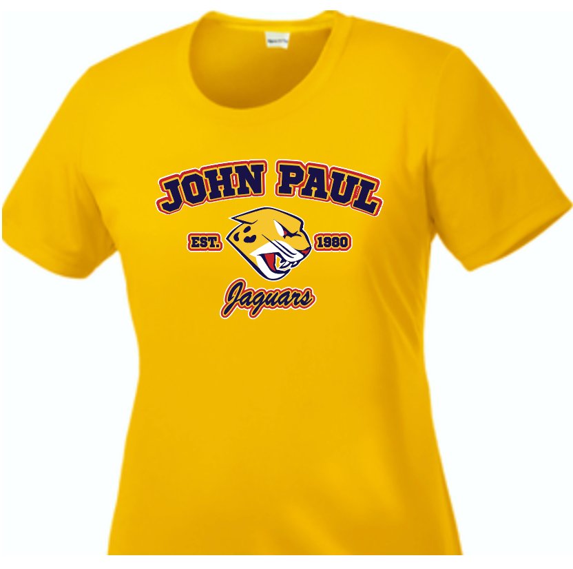 PJP 133 John Paul Ladies Poly T Shirt