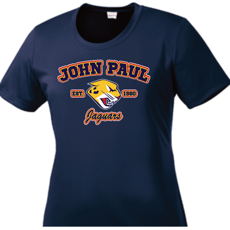 PJP 133 John Paul Ladies Poly T Shirt