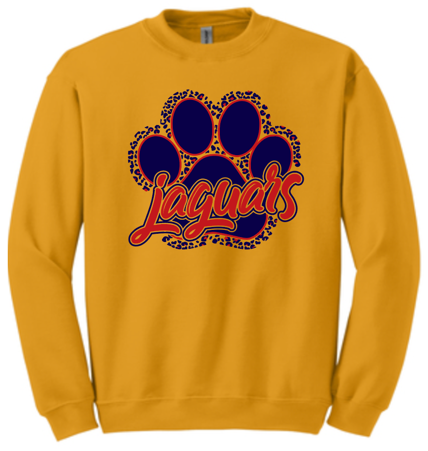 PJP 312 Jaguar Paw Unisex Sweat Shirt