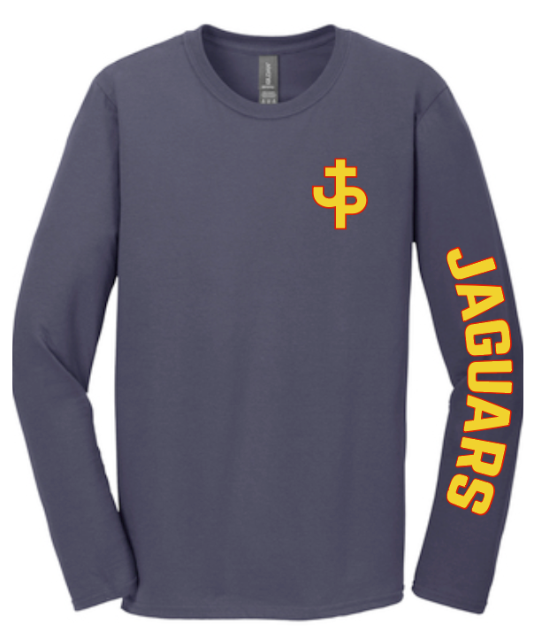 Unisex Long Sleeve T-Shirt (Jaguars Sleeve)