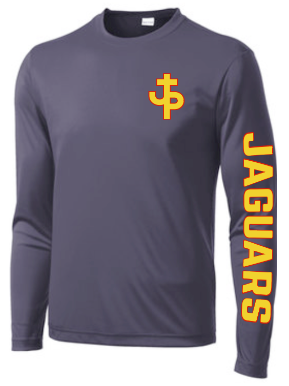 Unisex Long Sleeve T-Shirt (Jaguars Sleeve)