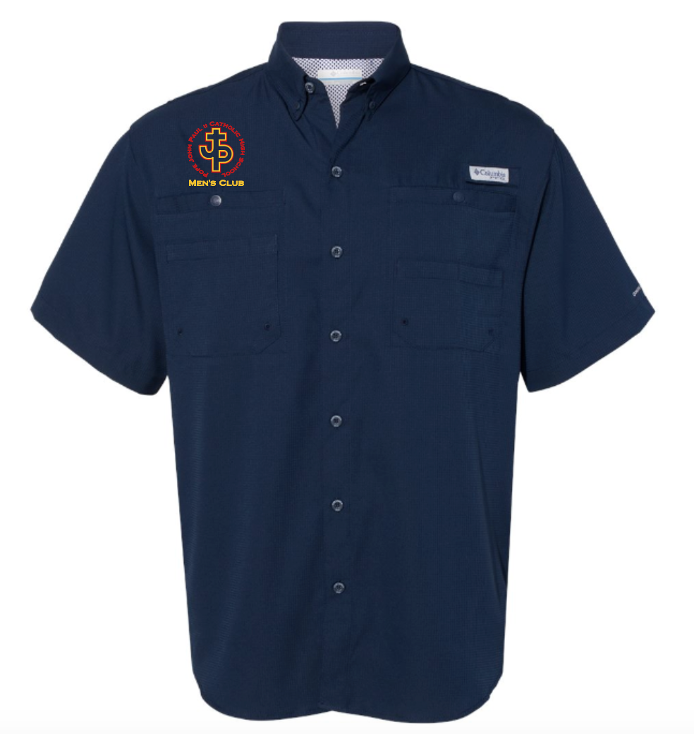 Mens Club Columbia Shirt w/Logo