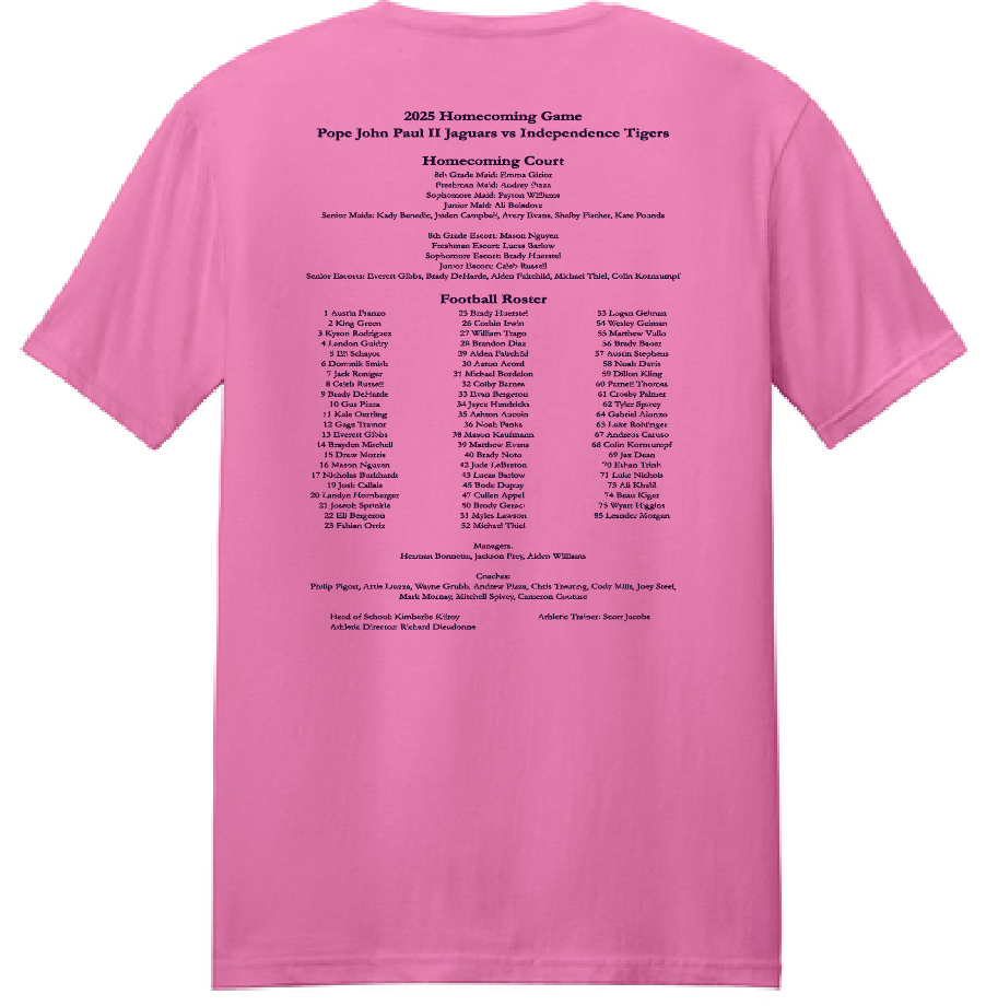 PJP Homecoming Unisex T-Shirt 2025