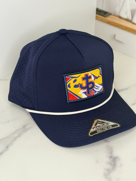 PJP Navy Jag Patch Pacific Snap Hat