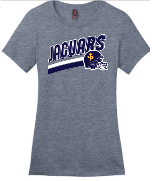 PJP 126 Jaguar Helmet Football Ladies T Shirt