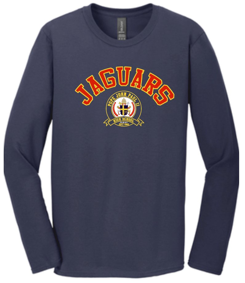 PJP Jaguars w/Crest Unisex Long Sleeve T-Shirt