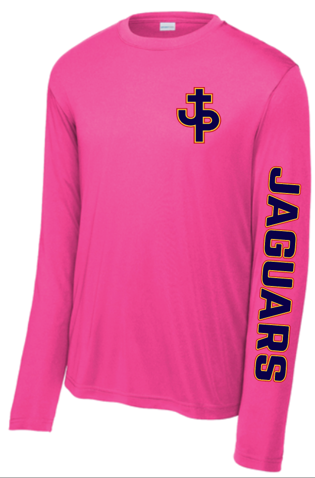 Unisex Long Sleeve T-Shirt (Jaguars Sleeve)